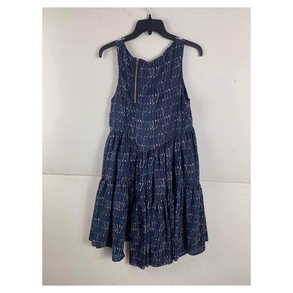 Anthropologie Eva Franco Sleeveless Navy Mini Dress - Picture 2 of 2